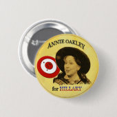 Hillary Annie Oakley Button (Voorkant /achterkant)