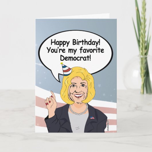 Hillary Birthday Kaart - Je bent mijn favoriete De (Voorkant)