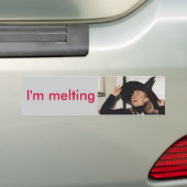 Hillary Bumpersticker (Op auto)