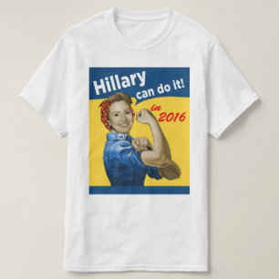 Hillary Can do it 2016 T-shirt