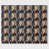 Hillary Clinton2 Cadeaupapier (Vlak)