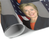 Hillary Clinton2 Cadeaupapier (Rol Hoek)