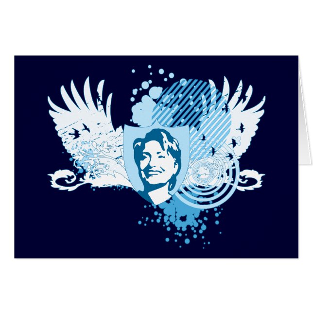 Hillary Clinton 08. (Voorkant Horizontaal)