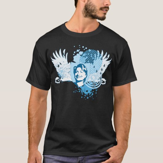 Hillary Clinton 08. T-shirt (Voorkant)