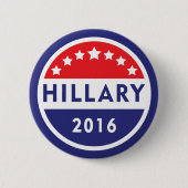 Hillary Clinton 16 Button (Voorkant)