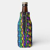 Hillary Clinton 2016 aangepaste monogram fleskoele Flesjeskoeler (Fles Achterkant)