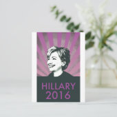 Hillary Clinton 2016 Briefkaart (Staand voorkant)