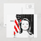 Hillary Clinton 2016 Briefkaart (Voorkant / Achterkant)