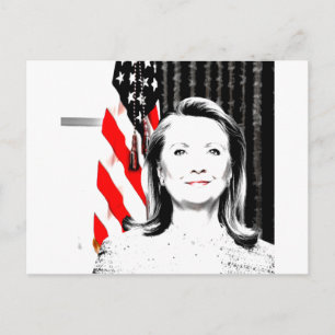Hillary Clinton 2016 Briefkaart