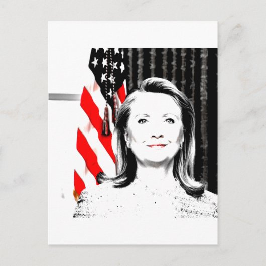 Hillary Clinton 2016 Briefkaart (Voorkant)