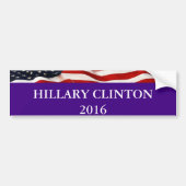 Hillary Clinton 2016 Bumpersticker (Voorkant)