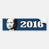 HILLARY CLINTON 2016 Candidate Bumpersticker (Voorkant)
