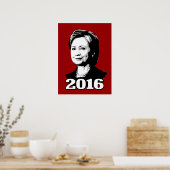 HILLARY CLINTON 2016 Candidate Poster (Keuken)