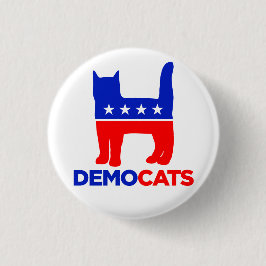 Hillary Clinton 2016: DEMOCATS-Button Ronde Button 3,2 Cm