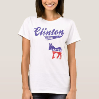 Hillary Clinton 2016 Democraten Sporty T-shirt