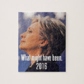 HILLARY CLINTON 2016 LEGPUZZEL (Verticaal)