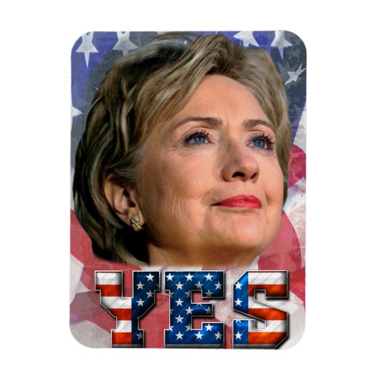 Hillary Clinton 2016 Magneet (Verticaal)