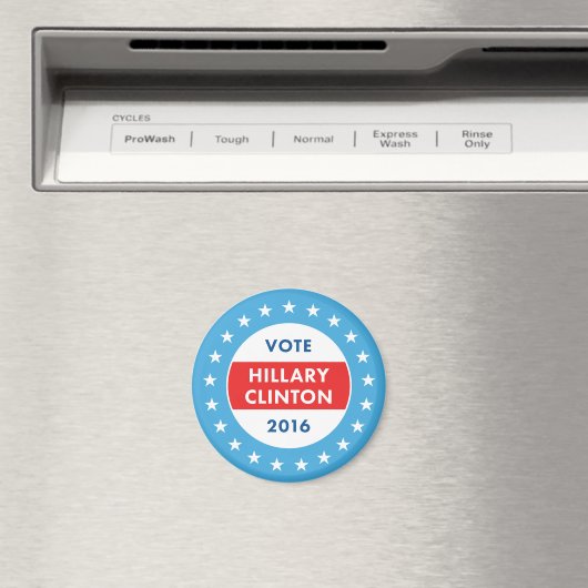Hillary Clinton 2016 Magneet (Insitu (Vaatwasser))