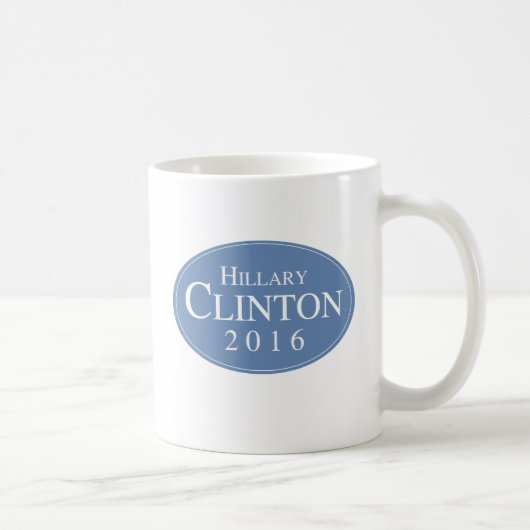 HILLARY CLINTON 2016 OVALESQUE -.png Koffiemok (Rechts)