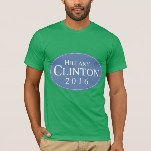 HILLARY CLINTON 2016 OVALESQUE -.png T-shirt (Voorkant)