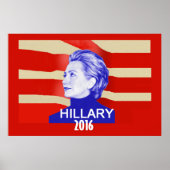 Hillary Clinton 2016 Poster (Voorkant)
