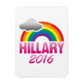 HILLARY CLINTON 2016 PRIDE -.png Magneet (Verticaal)