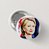 Hillary Clinton 2016 Ronde Button 3,2 Cm (Voorkant /achterkant)
