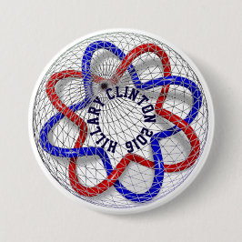 Hillary Clinton 2016 Ronde Button 7,6 Cm