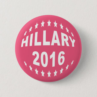 Hillary Clinton 2016 Roze 2.25-inch Pinback Button