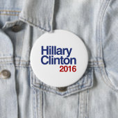 HILLARY CLINTON 2016 SIMPLE.png Ronde Button 4,0 Cm (In situ)