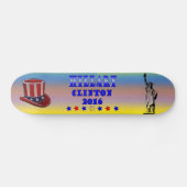 Hillary Clinton 2016 Skateboard (Horizontaal)
