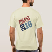 HILLARY CLINTON 2016 SWAY.png T-shirt (Achterkant)