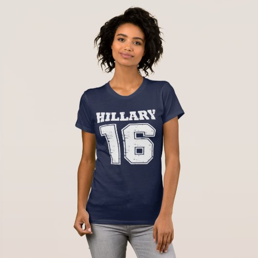 Hillary Clinton 2016 T-shirt (Voorkant volledig)