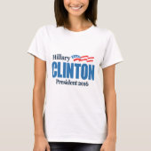 Hillary Clinton 2016 T-shirt (Voorkant)