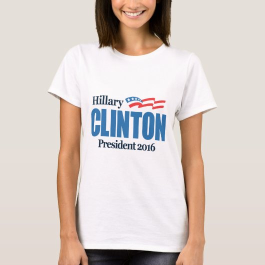 Hillary Clinton 2016 T-shirt (Voorkant)