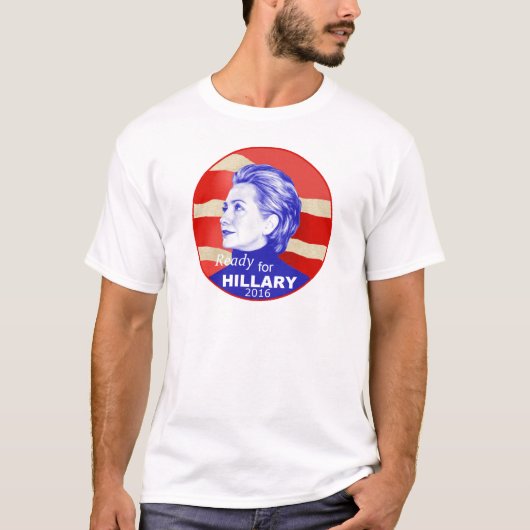Hillary Clinton 2016 T-shirt (Voorkant)