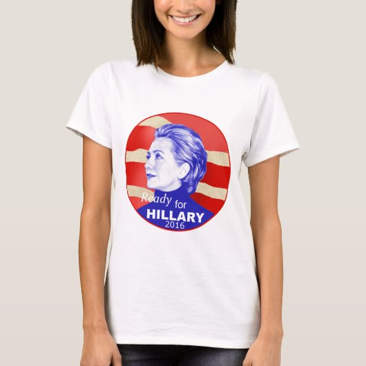 Hillary Clinton 2016 T-shirt (Voorkant)