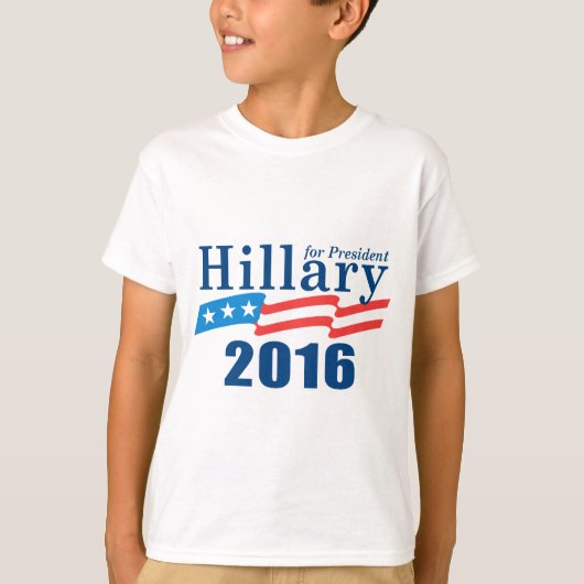 Hillary Clinton 2016 T-shirt (Voorkant)