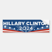 Hillary Clinton 2024 Hillary 2024 Bumpersticker (Voorkant)