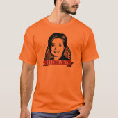 HILLARY CLINTON AAN RUN IN 2016 -.png T-shirt (Voorkant)