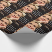 Hillary Clinton & Alle Kinderen Citaat Cadeaupapier (Hoek)