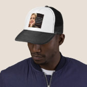 Hillary Clinton & Alles Quote Trucker Pet (In situ)