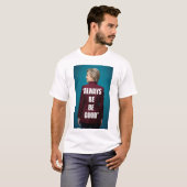 "Hillary Clinton: baanbrekende integriteit - omhel T-shirt (Voorkant volledig)