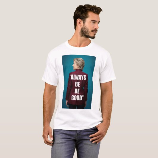 "Hillary Clinton: baanbrekende integriteit - omhel T-shirt (Voorkant volledig)