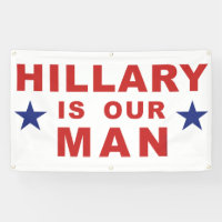 Hillary Clinton banner Hillary Clinton sign 2016