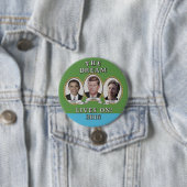 Hillary Clinton, Barack Obama en John Kennedy Ronde Button 7,6 Cm (In situ)