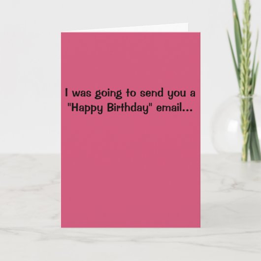 Hillary Clinton Birthday Card Kaart (Voorkant)