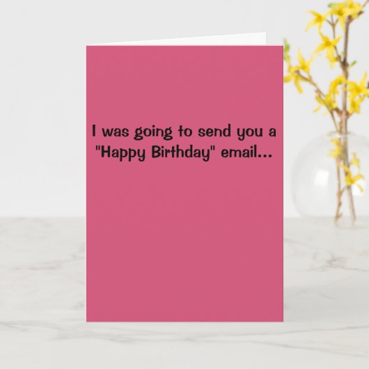 Hillary Clinton Birthday Card Kaart (Gele Bloem)