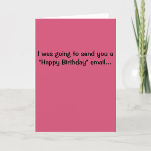 Hillary Clinton Birthday Card Kaart