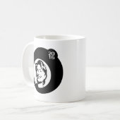 Hillary Clinton Black Bubble Koffiemok (Voorkant links)
